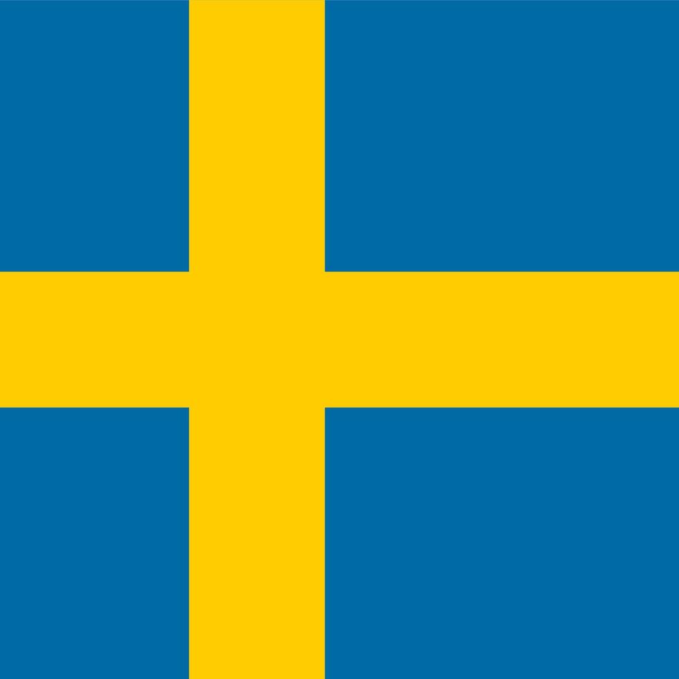 sweden-square-national-flag-free-vector